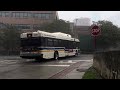 ⁴ᴷ⁶⁰ Hudson Link & Beeline: Bus Action at Westchester Transit Center in the Rain