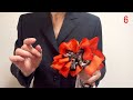 ♡解説付き！花の作り方特集！【スカーフの巻き方】ゴージャスから可憐な花まで６アレンジ！【ユニクロマルニ】のスカーフも！how to make flowers with scarves 6 ways