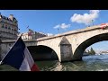 BATOBUS PARIS FRANCE- HOP ON/HOP OFF SEINE RIVER BOAT CRUISE - FULL BOAT TOUR