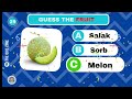 Guess the Fruit Name Quiz 🍎🍌🍇