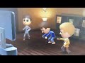 3 Miis playing the Wii U