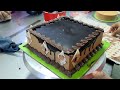 How To make birthday cake design!! Cake decoration!! Cake make!!