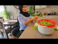Panen Sayur Kale & Peas & Cara Bekuinya Biar Awet Stock di Freezer,  Raspberry Juga Siap Petik.