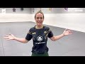 Laura Sanko MMA Demo | Escape From Bottom Side Control