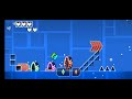 my first level in geometry dash
