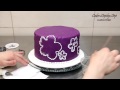 Royal Icing Recipe for Brush Embroidery Cake - Decorando con GLASA REAL by Cakes StepbyStep