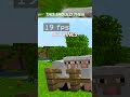 Minecraft FPS low? Try this! #shorts