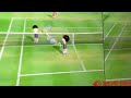 Playing super long volley in Wii tennis