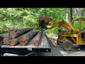 Simple Inexpensive Log & Firewood Harvesting System