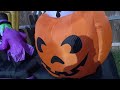 Gemmy 2012 Animated Halloween Airblown Inflatable Organ Train With Sound