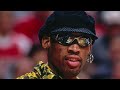 Dennis Rodman picks on Dikembe Mutombo and Christian Laettner in front of commissioner David Stern!