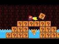 Super Mario Bros. but Mario vs the Giant Question Blocks in Lava Level Up Maze