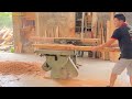 Building a Giant Set of Tables and Chairs - Amazing Woodworking Project