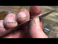 Bevel grinding jig, belt grinder | Knife making series 131