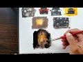 How to paint Lights like a Pro? ~ EASY Watercolor Tutorial for Beginners
