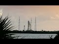 Artemis 1 on PAD Nicole Tropical Storm coming  11 08 2022