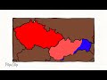 Czechia vs Slovakia #czechrepublic #slovakia #war #mapping #flipaclip