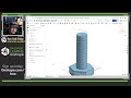 Hex Bolt Design (CAD Tutorial)