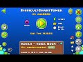 DifficultChartTower by gmdDRON (Unrated Extreme Demon Platformer Level) First Victor!