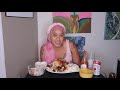 Whole Chicken Mukbang With Cheese Sauce and Ranch