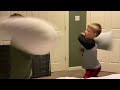 Kids doing pillow fights￼￼