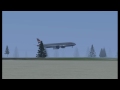 Flightgear - 777-200ER low visibililty landing - Bordeaux