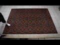 40 YEARS Unwashed Carpet from Grandma's Room Leaked BROWN GOO | Relaxing Rug Cleaning🐑