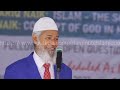 Ce chrétien dit que dans le Coran les musulmans vont aller en enfer ? - Zakir Naik en français