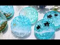 How to Make Ocean Resin Coasters with Vaseline: Amazing Effects