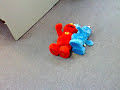 My Tickle Me Elmo and Tickle Me Cookie Monster at work~