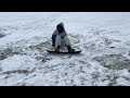 Jace snowboarding