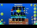I was the first victor of the best recent tab level (Rubrick by J27Blaze) - Geometry Dash