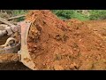 The Easy Way To Resurfacing, Cutting Slopes, and Widening Forest Road Using Dozer