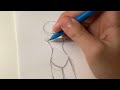 how i sketch(hand reveal)