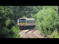 UK: Greater Anglia Class 321 and 322 EMUs at Shenfield, Thorpe le Soken, Weeley and Marks Tey