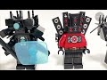 LEGO Skibidi Toilet | Upgraded Titan Cameraman | Titan Speakerman | Titan TV Man Lego Minifigures