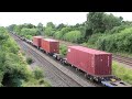 Tractor, Tankers & Boxes ALL CONVERGE on NORTH STAFFS Jct! Plus Other LOCO Workings! 08/07/24