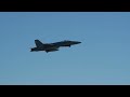 Spanish Air Force EF-18A Hornet Takeoffs