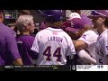 LSU's full late-inning comeback over Wofford in 2024 baseball regionals