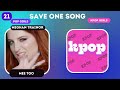 KPOP vs POP: Girls Edition 🩷💜 Save One Drop One | Music Quiz