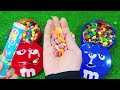 Satisfying Video | Unpacking and Mixing Rainbow Candy in 5 M&M'S Boxes ASMR Unpacking M&M