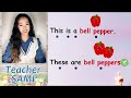 Vegetable Names for KIDS - Reading Sentences | Learn with Teacher SAMI