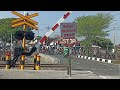 RAILROD CROSSING, PALANG PINTU PERLINTASAN KERETA Hasanudin Kota Semarang Ka Kontainer