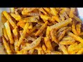 Crispy Potato Fries Recipe In Urdu-Hindi By Kitchen With Seema