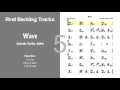 Wave - Real Jazz Backing Track - Play Along