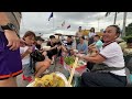 The Most Popular $1 NUM BANHCHOK Vendor in front of ROYAL PALACE | Cambodian Street Food