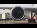 Rolls Royce Trent 1000 start up