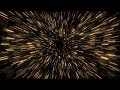 Hyper space Golden effect copy rights free video