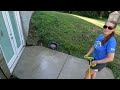 Ryobi Surface Cleaner - sidewalks look brand new again!