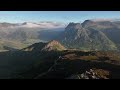 Hiking the Lake District - Drone footage from Great Langdale with epic views of the Langdale Pikes